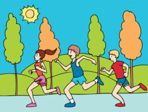 Runners-Going-for-Their-Goal
